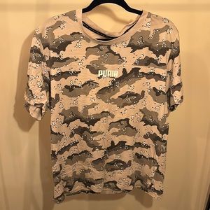 puma camo shirt
